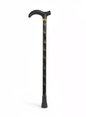 Black with golden pattern